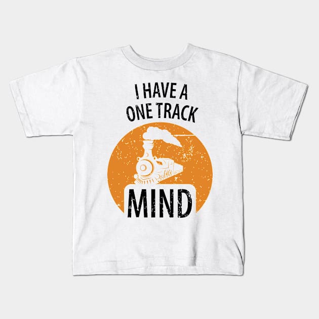 train railwayman trains driver Kids T-Shirt by Johnny_Sk3tch